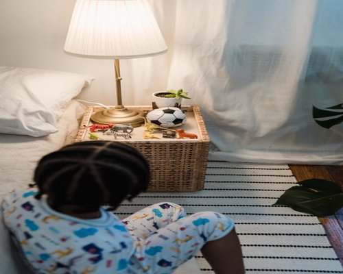 quiet evening routine at home without a screen